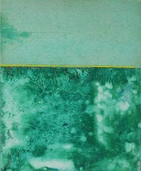 JOSE BECHARA -&nbsp;Paisagem pequena com amarelo, 2017