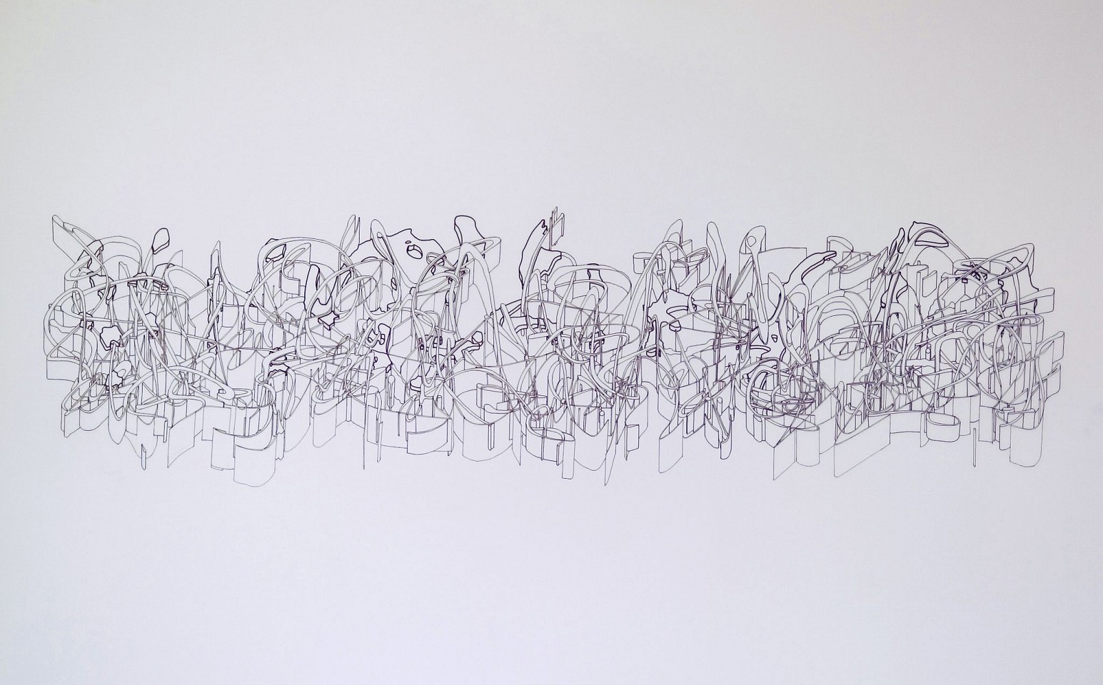 FELICE GRODIN, Tiempo pasivo, 2006
ink on mylar, 24 x 36 in. (61 x 91.4 cm)
FG-C-0013