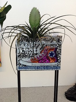 DANIEL GONZALEZ -&nbsp;Dance Monster- Flower Pot, 2012