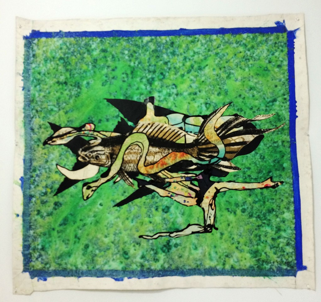 IBRAHIM MIRANDA, Collage, 2006
mixed media on canvas, 40 1/2 x 37 in. (102.9 x 94 cm)
MI-C-0133