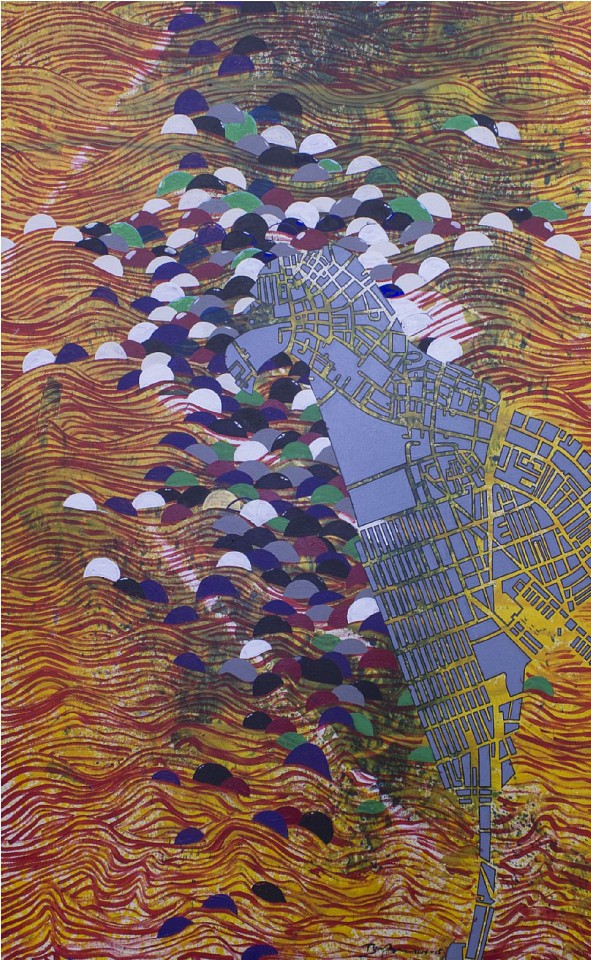 IBRAHIM MIRANDA, Kawabatas y mapaglificos, 2016
acrylic on canvas, 78 5/8 x 49 1/2 in. (200 x 126 cm)
MI-C-0151