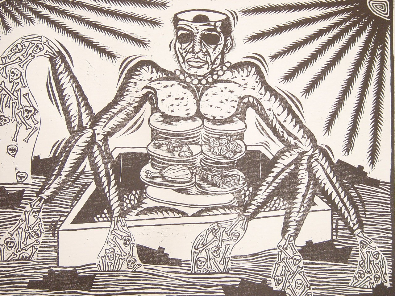 IBRAHIM MIRANDA, Untitled- Esqueletos, 1997
Etching, 16 7/8 x 21 1/4 in. (43 x 54 cm)
Ed: P.A
MI-O-0002