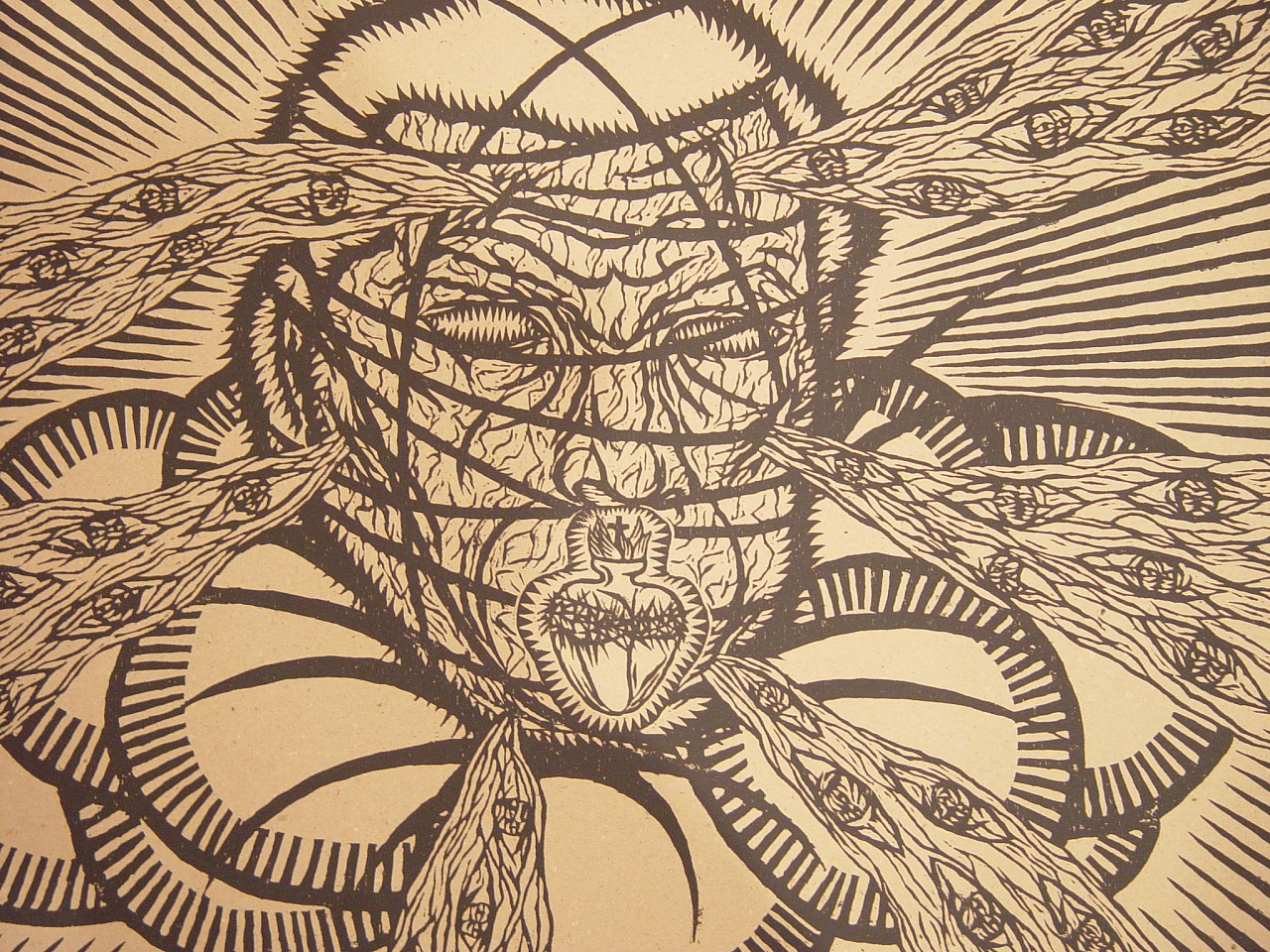IBRAHIM MIRANDA, Mi Renuncia
Xilography, 16 7/8 x 22 7/8 in. (43 x 58 cm)
Ed: 8/12
MI-O-0003