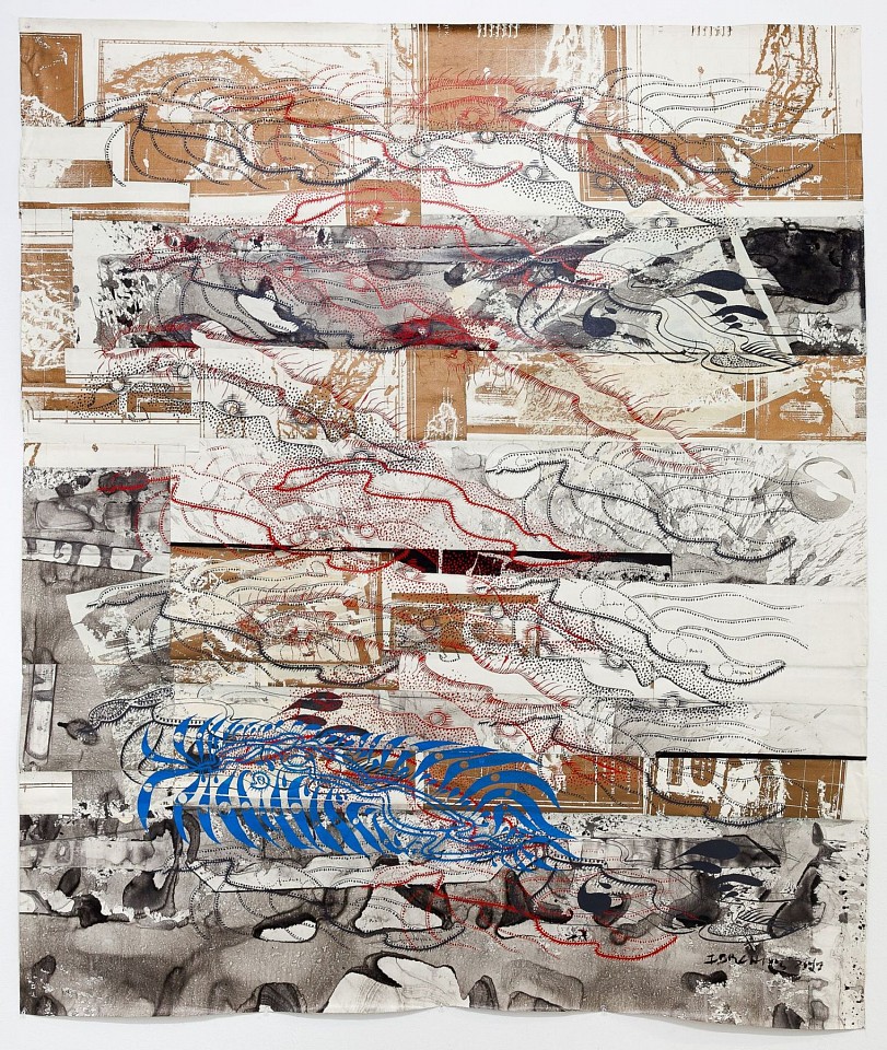 IBRAHIM MIRANDA, Thinking, 2013
mixed media on canvas, 78 x 65 1/2 in. (198.1 x 166.4 cm)
MI-C-0129
