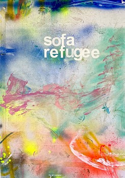 Work: DANIEL GONZALEZ Poster Paintings, sofa refugee, 2021
