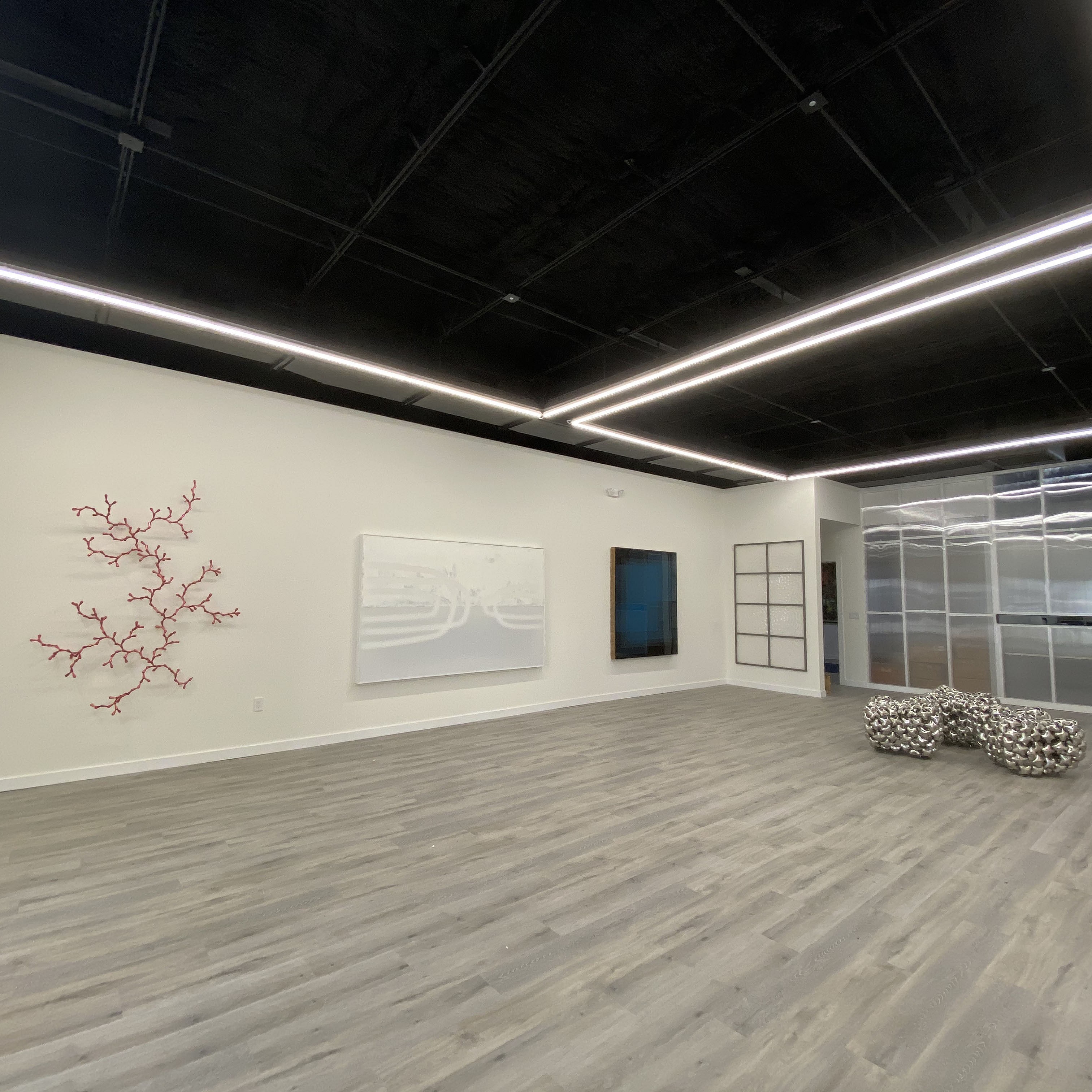 PRESS RELEASE: Group show: Loris Cecchini - Dirk Salz - Udo Noger - Santiago Villanueva, Jan 5 - Mar 30, 2020