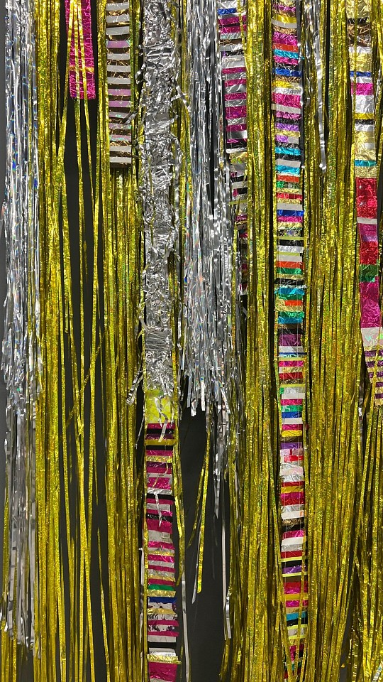 DANIEL GONZALEZ, Dancing Curtains, 2022
sewn mylar curtains, 137 3/4 x 35 3/8 in. (350 x 90 cm)
GD--C0085
