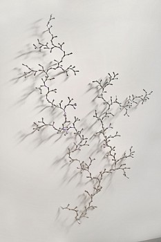 Work: LORIS CECCHINI The developed seed (organizing a system that can continuously construct itself) - sequence 324, 2022