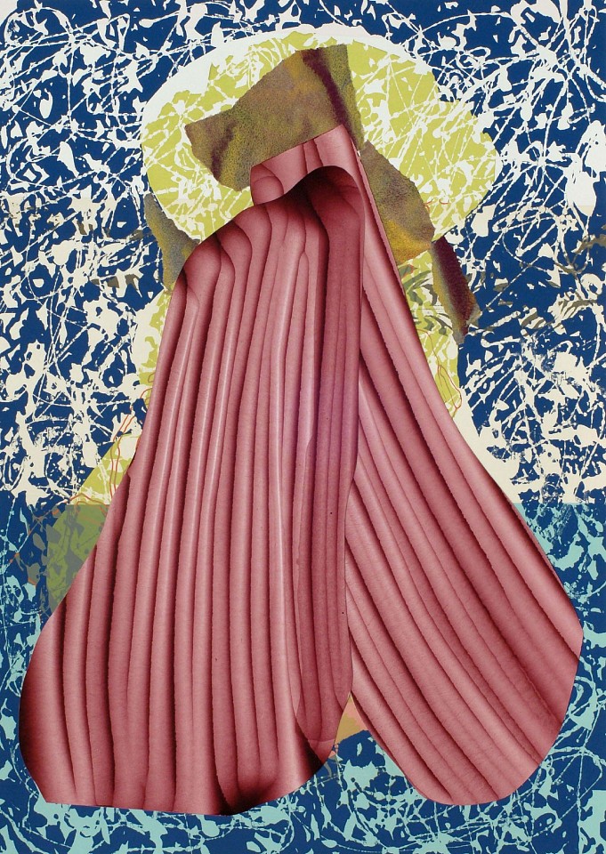 DANIEL VERBIS, La Ley de La Selva Series  (11), 2016
collage - acrylic paint and serigraphy, 40 1/8 x 30 1/4 in. (102 x 77 cm)
VD--C0090