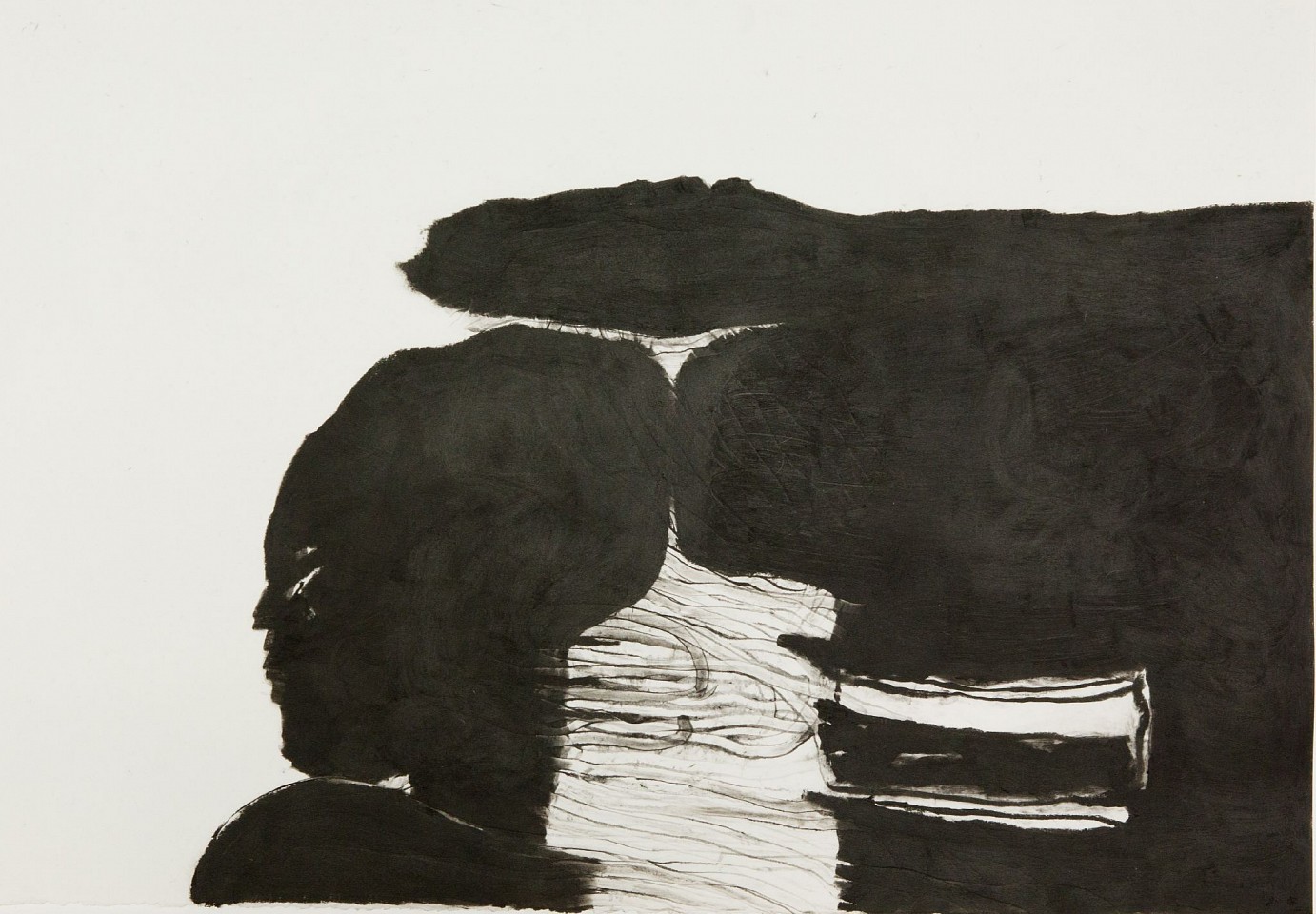 UDO NÖGER, Alles 19, 2019
charcoal on paper, 33 x 47 in. (83.8 x 119.4 cm)
NU-C-0199