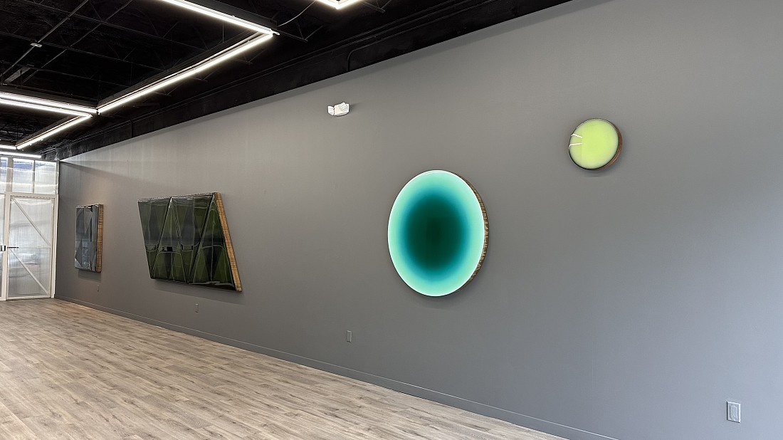 DIRK SALZ - THE WORLD IS DEEP ... - Installation View