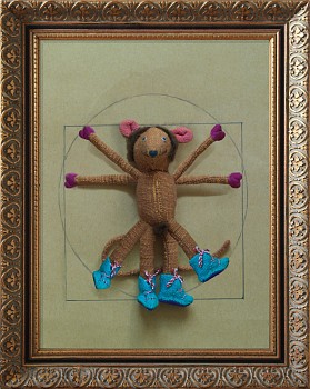 RALF PETERS - Vitruvian Man, 2023