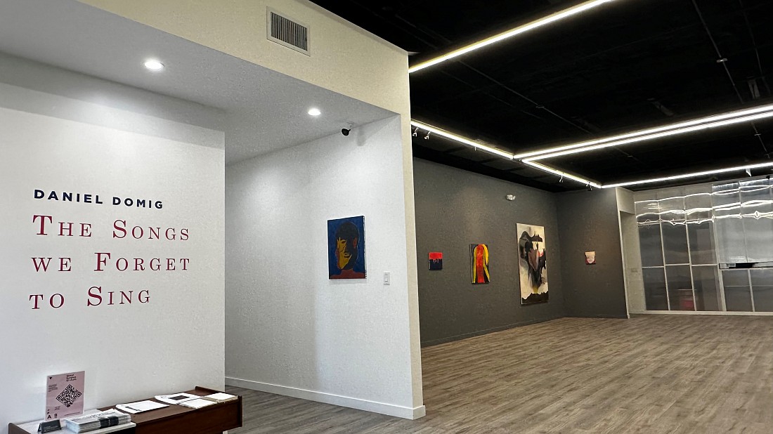 DANIEL DOMIG | The Songs we Forget to Sing - Installation View
