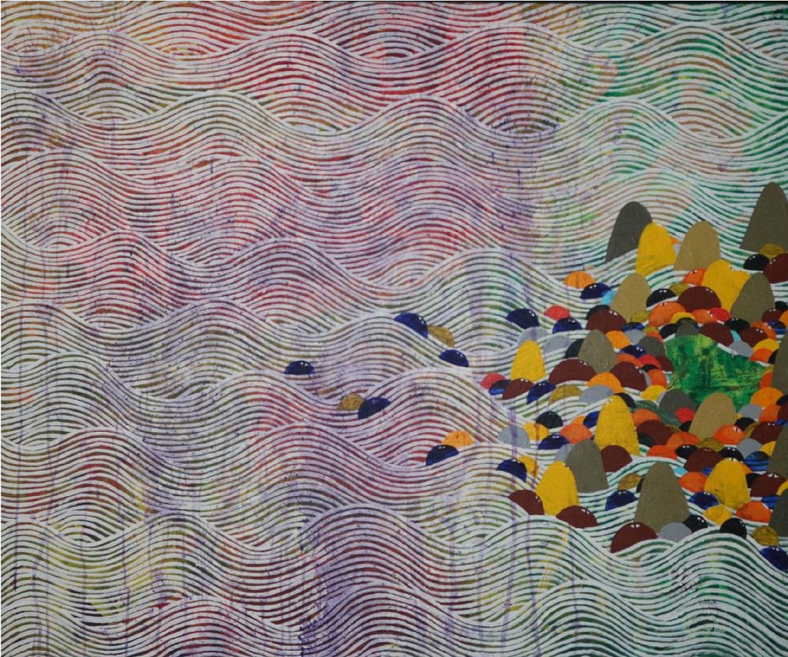 IBRAHIM MIRANDA, De la Serie Kawabatas I, 2016
acrylic on canvas, 48 3/8 x 59 3/4 in. (123 x 152 cm)
MI-C-0150