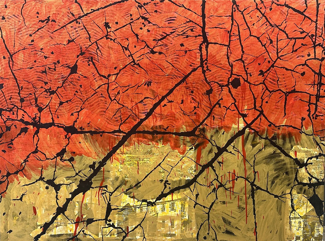 IBRAHIM MIRANDA, Tormenta Fractal, 2016
serigraphy and acrylic on canvas, 59 3/4 x 79 1/8 in. (152 x 201 cm)
MI--C0181