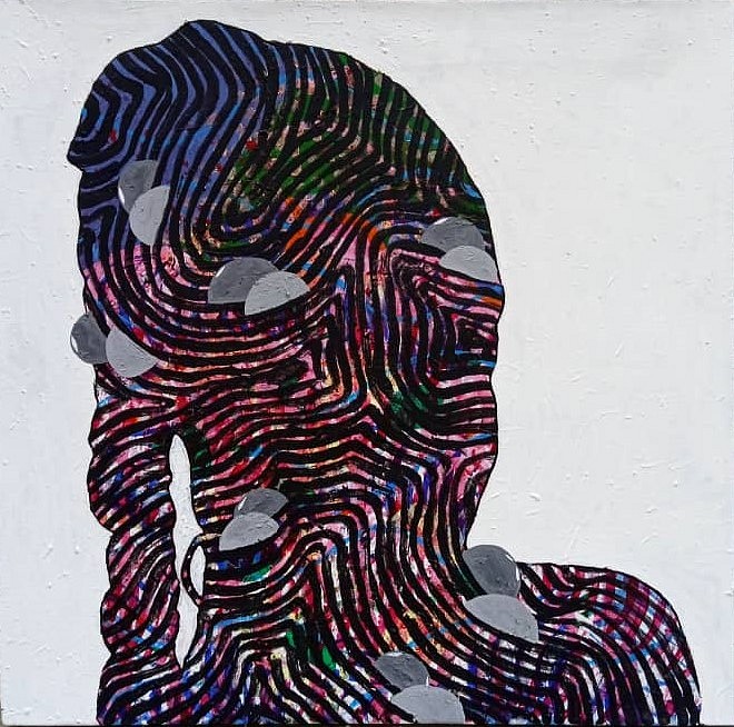IBRAHIM MIRANDA, De la Serie Kawaidan, 2023
acrylic on canvas, 27 1/8 x 27 1/2 in. (69 x 70 cm)
MI-C-0171