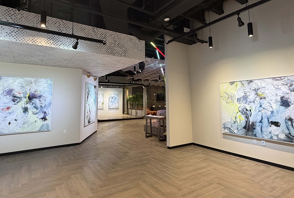 AMELIE DUCOMMUN - Tides of Memories - Installation View